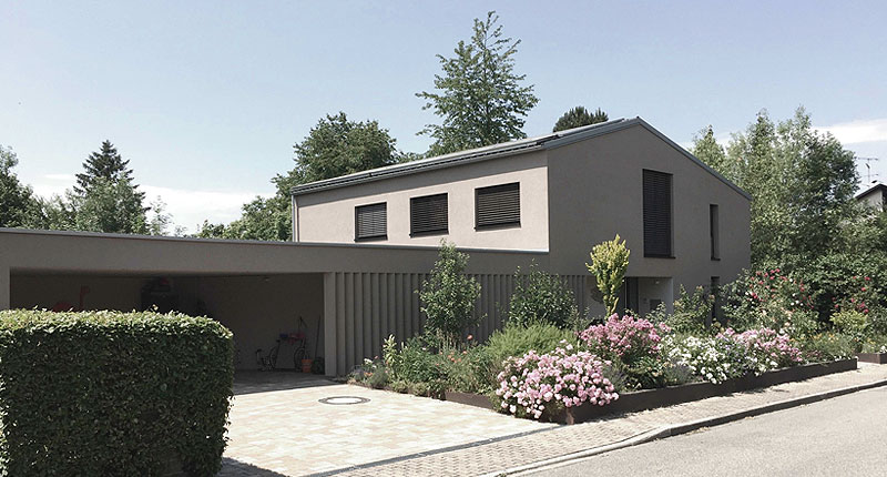 Neubau eines Einfamilienhauses in March-Buchheim