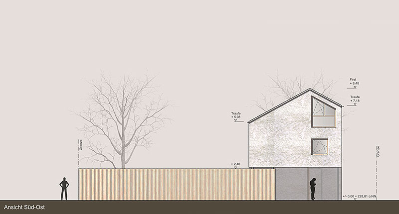 Neubau eines Einfamilienhauses in Bad Krozingen