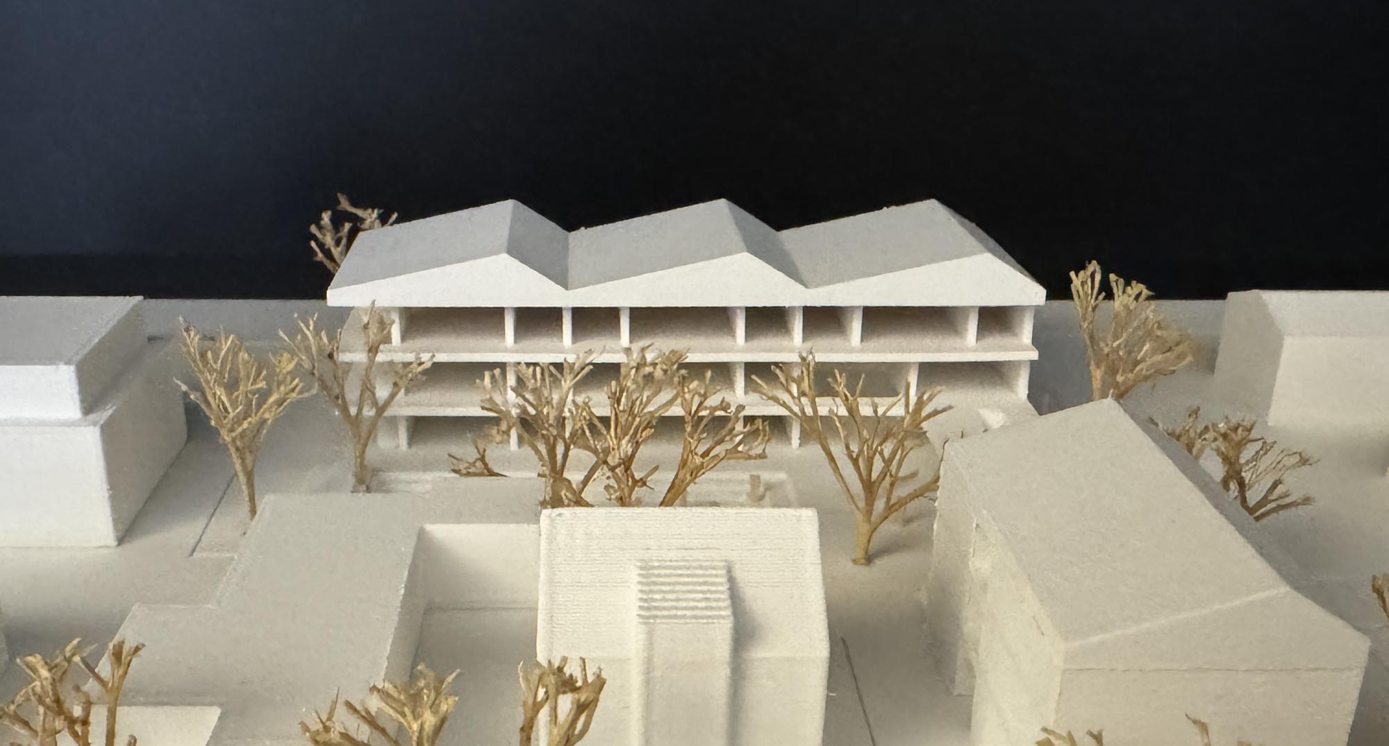 02_Modell | Wettbewerb 3. Preis | Kita Savoyardenstraße Endingen