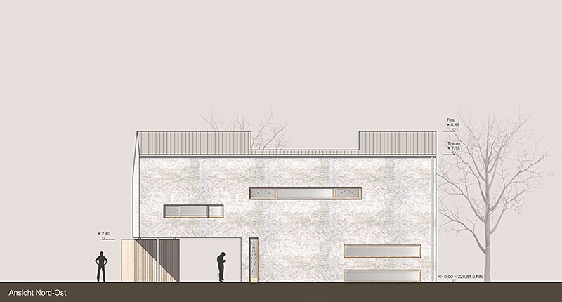 Neubau eines Einfamilienhauses in Bad Krozingen