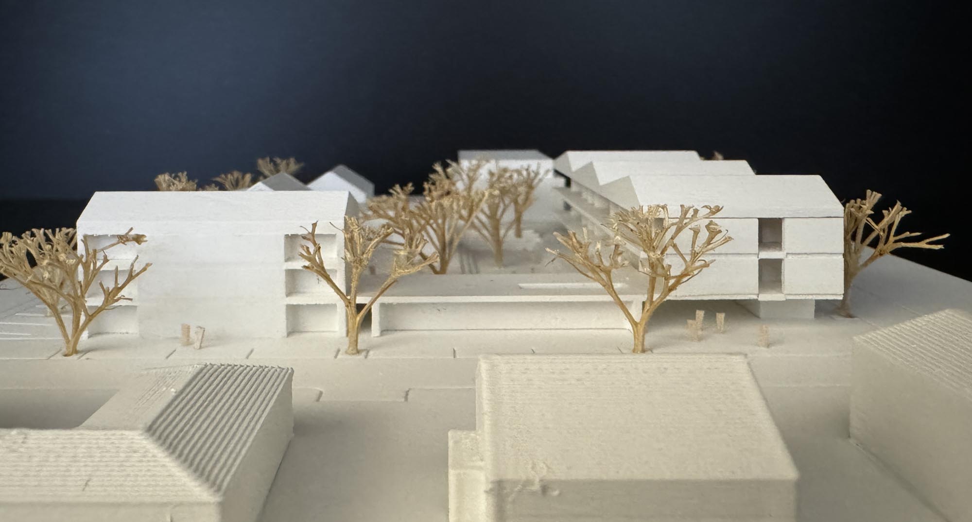 04_Modell | Wettbewerb 3. Preis | Kita Savoyardenstraße Endingen