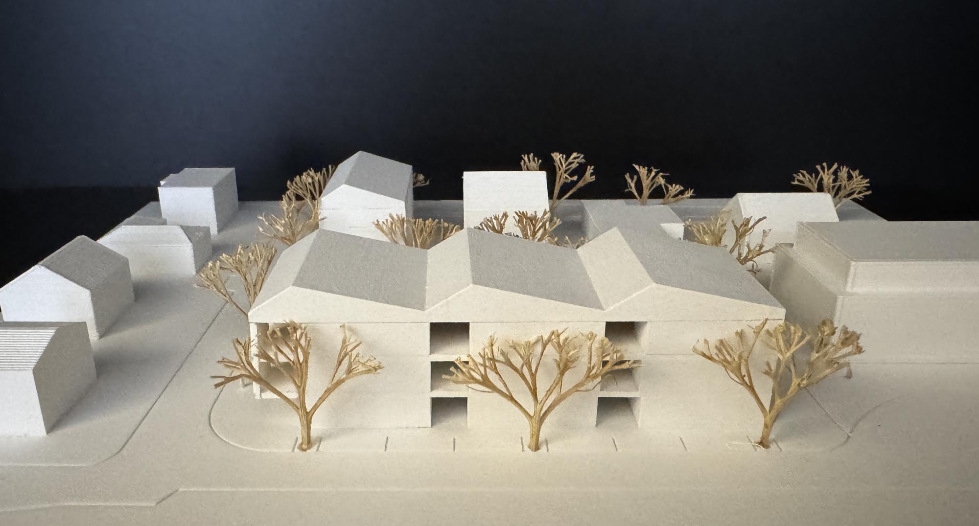 05_Modell | Wettbewerb 3. Preis | Kita Savoyardenstraße Endingen