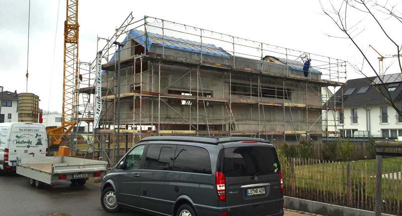 Neubau eines Einfamilienhauses in Bad Krozingen