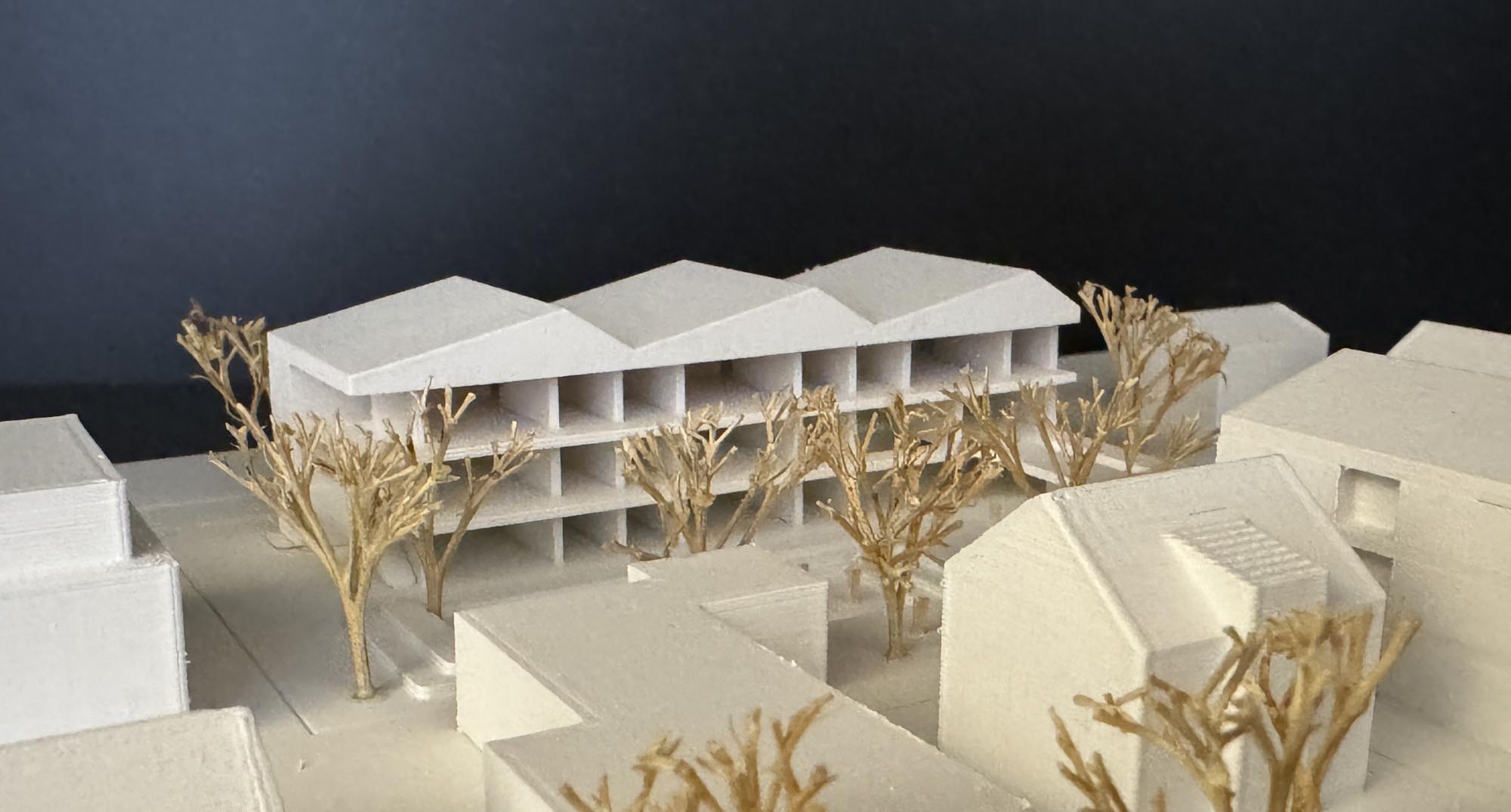 06_Modell | Wettbewerb 3. Preis | Kita Savoyardenstraße Endingen