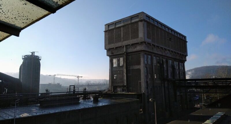 Exkursion Dezember 2023 | Völklinger Hütte | Alter Wasserturm | Weltkulturerbe | Eisenwerk