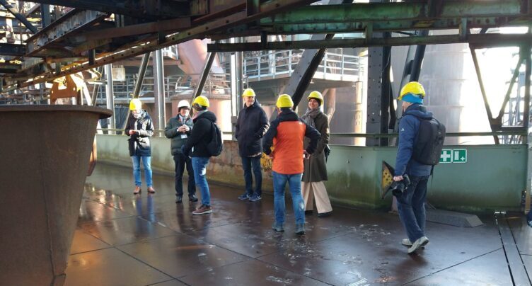 Exkursion Dezember 2023 | Völklinger Hütte |Team 01| Weltkulturerbe | Eisenwerk