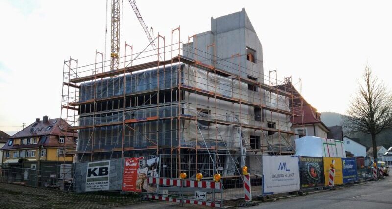 März 24 | Holzbau | Montage 2.OG | Sozialer Wohnungsbau Waldkirch-Kollnau