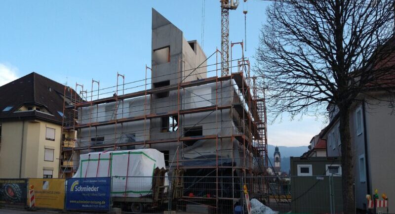 März 24 | Holzbau | Montage 2.OG | Sozialer Wohnungsbau Waldkirch-Kollnau