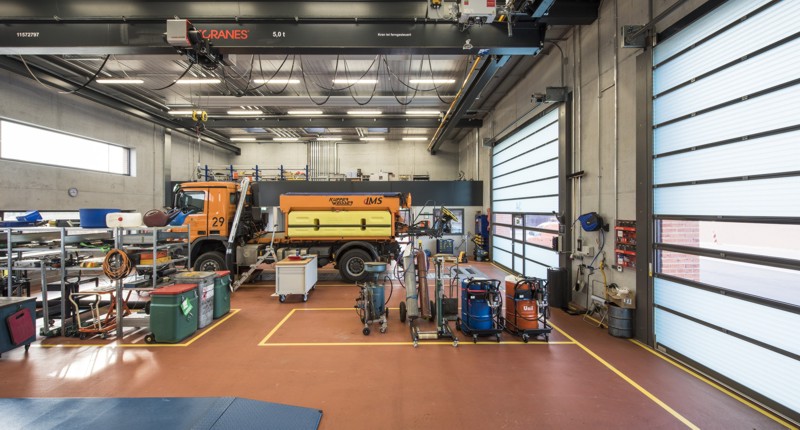 Neubau eines Werkstattgebäudes an der Autobahnmeisterei Freiburg