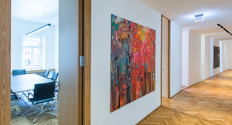 Büroeinheit im denkmalgeschützten ehemaligen Hotel Freiburger Hof in Freiburg