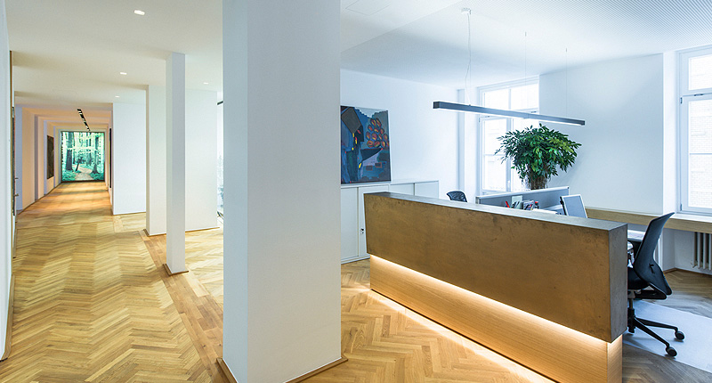 Büroeinheit im denkmalgeschützten ehemaligen Hotel Freiburger Hof in Freiburg