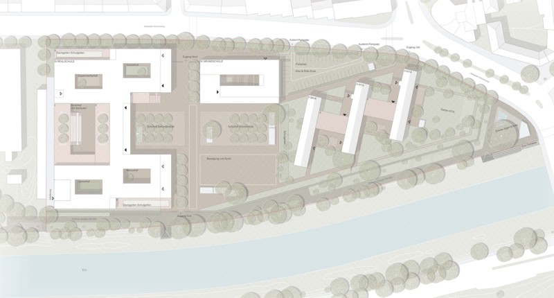 Realisierungswettbewerb Bildungscampus "Auf dem Inselareal" Pforzheim