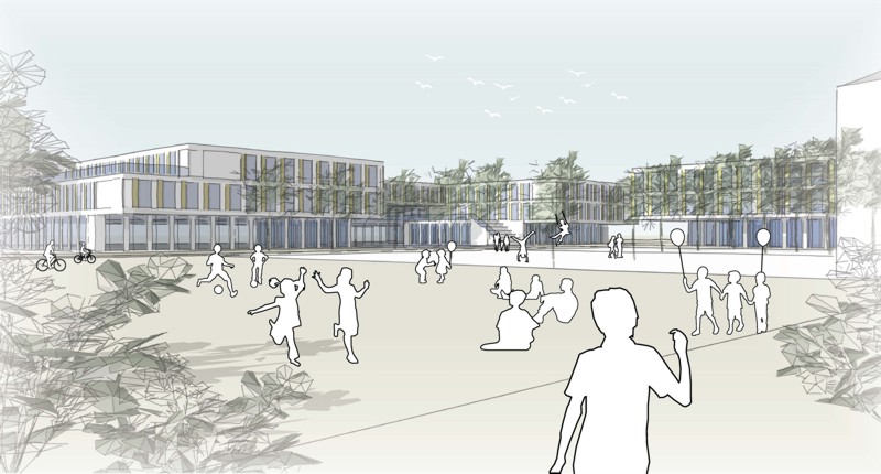 Realisierungswettbewerb Bildungscampus "Auf dem Inselareal" Pforzheim